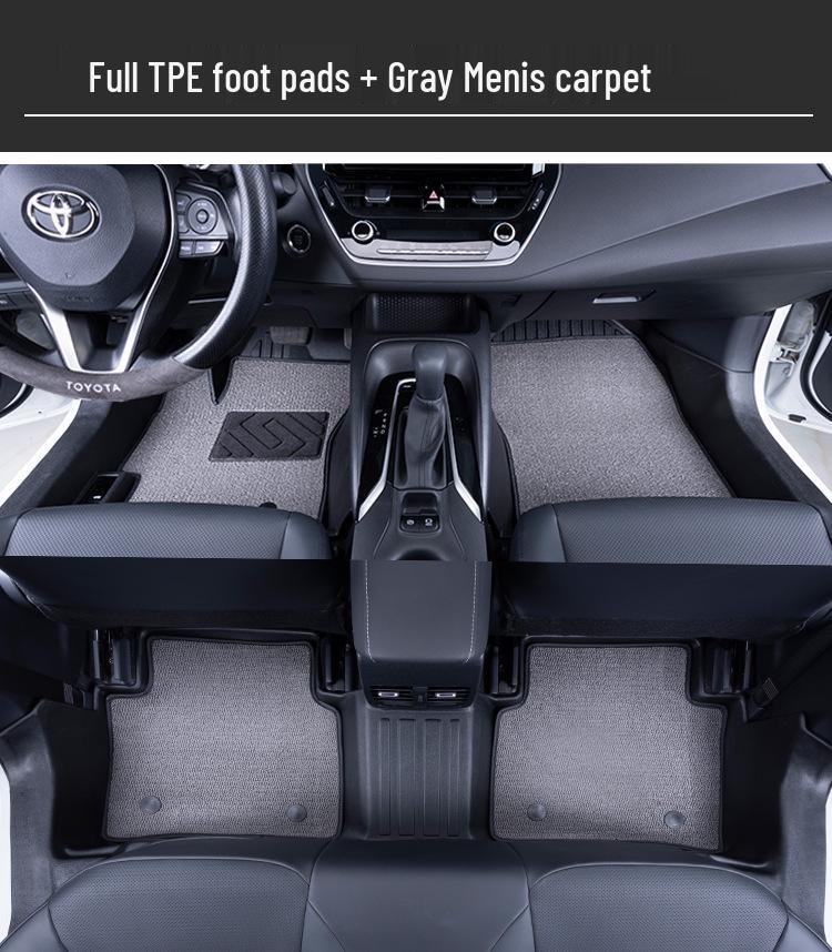 2025 Toyota Levin Hybrid Full Coverage Floor Mats TPE GAC 17 Model 21