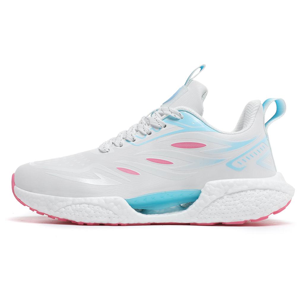 22 Spring New Large Size Sports Casual Couple Flame Shoes