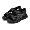Asics Kahana Sd Outdoor Sportsandalen Unisex Sandalen Schwarz Silber 1203A130-002