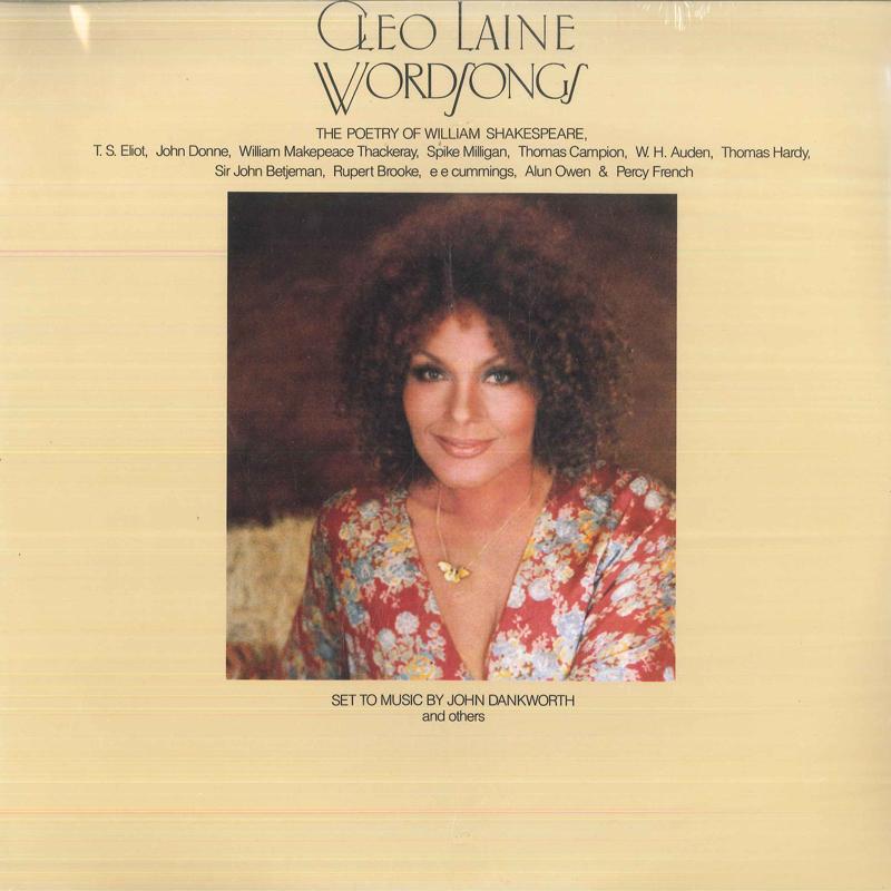 

LP Record CLEO LAINE - WordSongs 8304611 Philips 1986 US Jazz