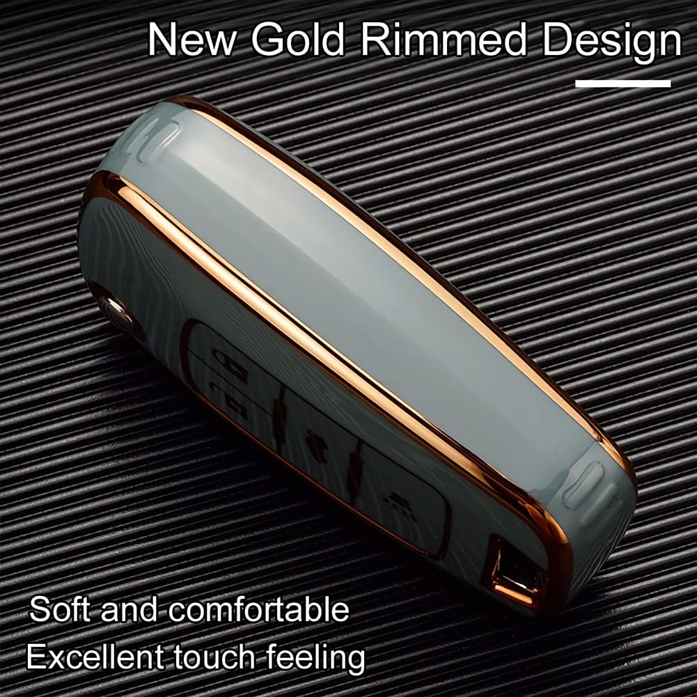 Do etui na kluczyk do Chevroleta z brelokiem, etui na kluczyk z TPU Premium z pełną ochroną do Chevroleta Equinox Camaro Cruze Malibu Sonic Buick Terrain