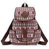 Schultasche ethnischer Stil Mode Retro-Druck Rucksack Trend große Kapazität lässig Zugband Damen Tasche exotischer Stil Rucksack