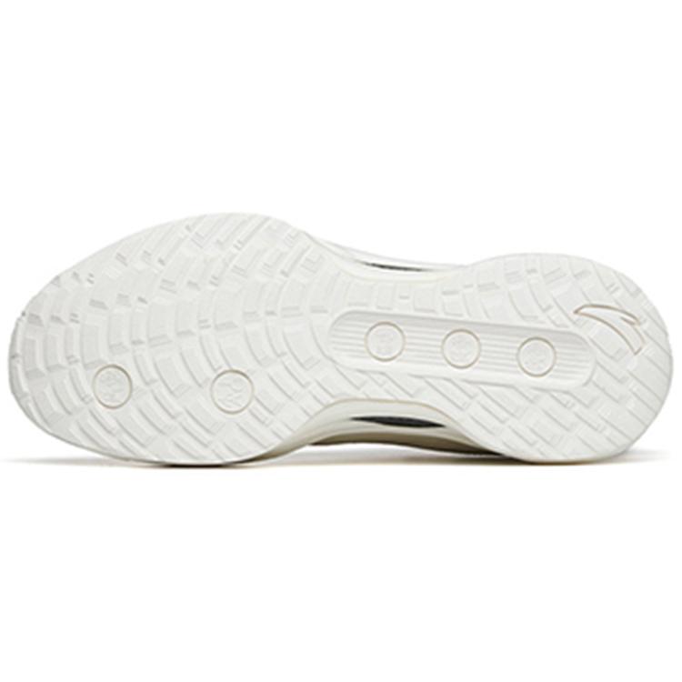 New Anta Cushioning Anti Slip And Wear Resistant Low Top Running Shoes Men's White 112215501A-1