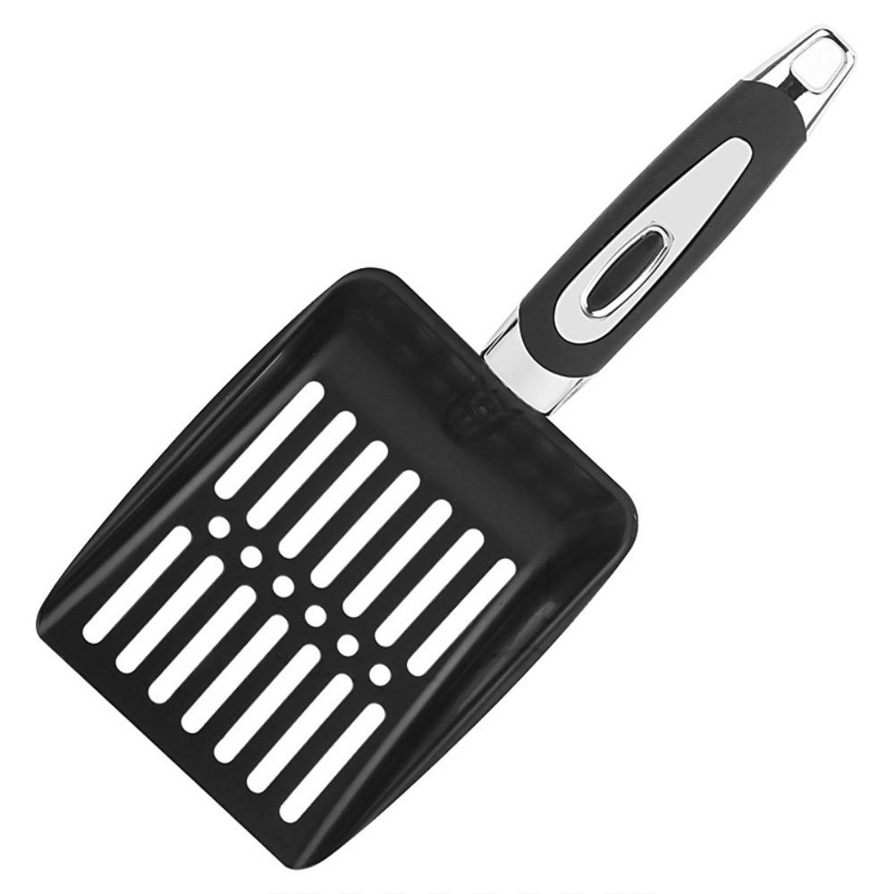 Long Handle Cat Poop Scoop Metal Sifter Shovel Creative Cat Litter-Scoop  Cat Supplies