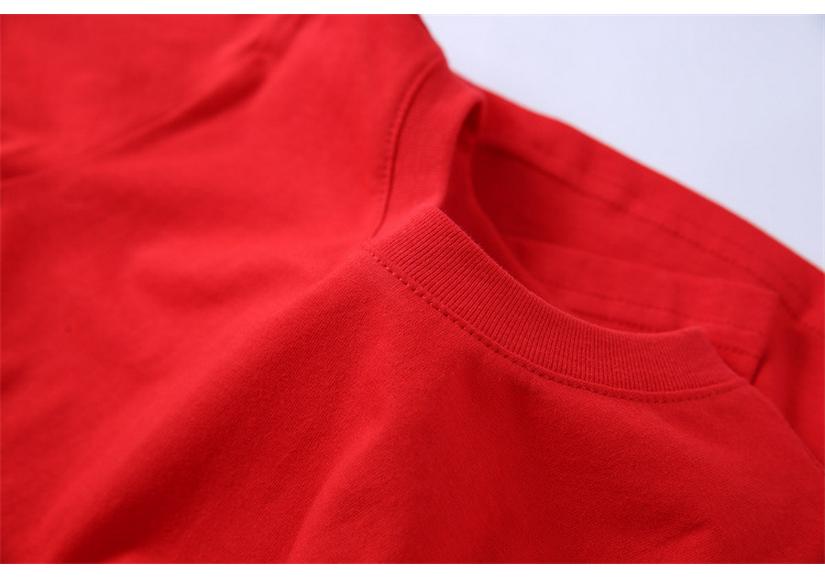 Kids' Cotton Long Sleeve Round Neck Top for Spring/Autumn