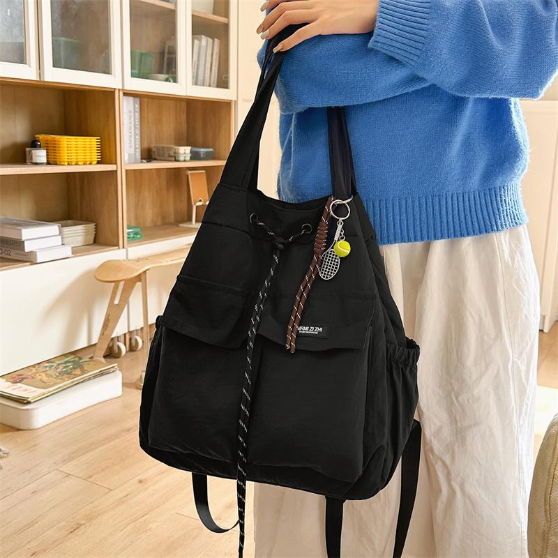 Damen-Mehrzweck-Schultertasche, Rucksack mit großem Fassungsvermögen