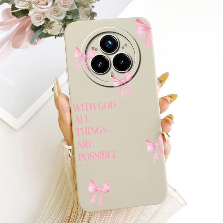 

For Realme 14 Pro Plus Case RMX5051 Soft Matte Camera Protective Bow flower Phone Case For Realme14Pro 14 Pro+ Cover Coque Realme 14 Pro