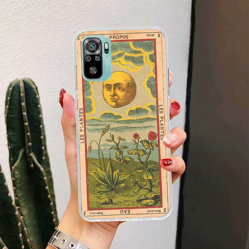 Tarot Cards Reading Art For Xiaomi Poco X7 X6 X5 X4 Nfc F7 Ultra F6 F5 Pro Phone Case F4 Gt F3 M6 M5 M4 M3 5G Fundas Cover Coque