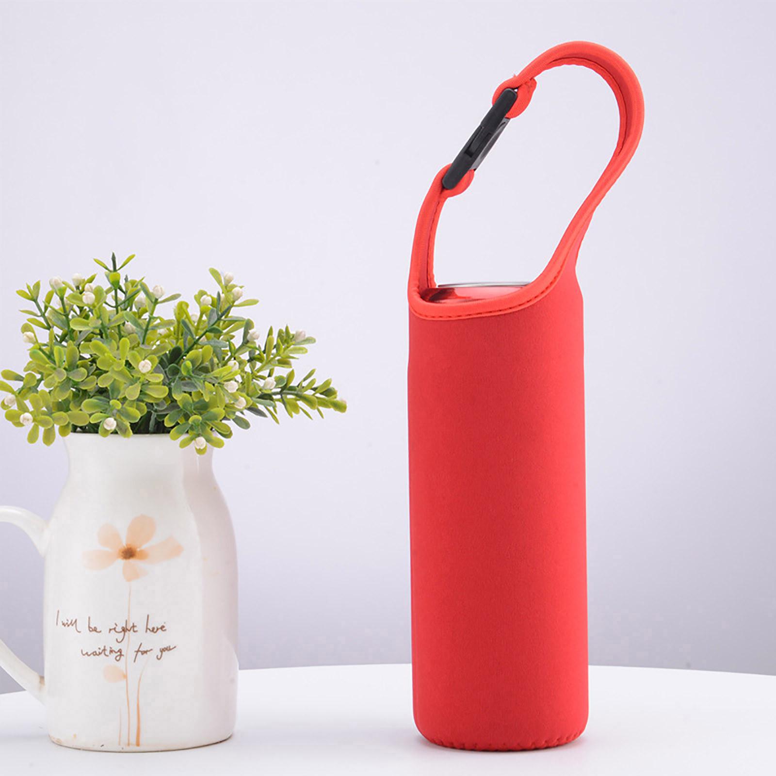 Bottle Cover  Cloth Bottle  Case Insulated Bottle Cover Bottle Sleeve Cover красный
