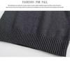 Unisex V-Ausschnitt College-Stil Strickweste - Ärmellos, Einfarbig, Vielseitig
