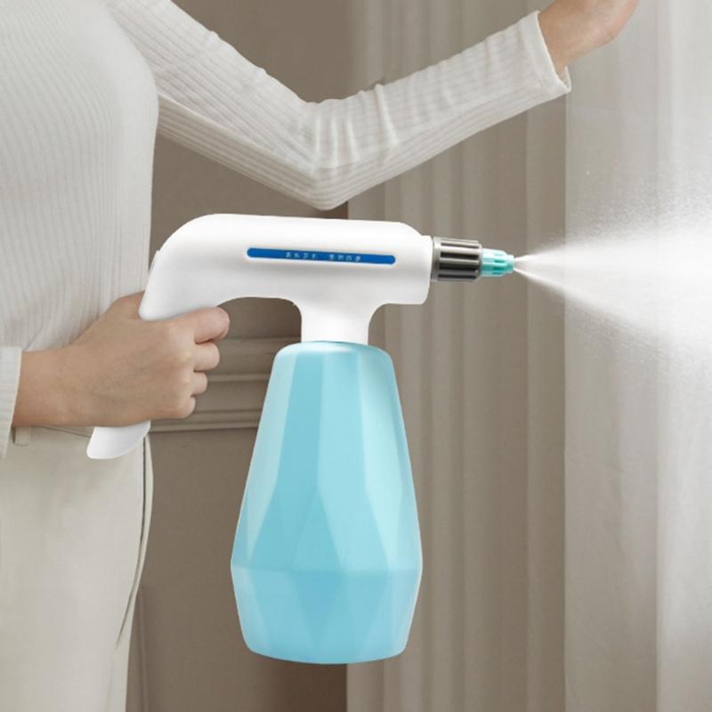 Pulvérisateur Électrique 1.2L Avec Tasse de Dosage Précise Poignée Ergonomique en ABS Rechargeable Pour Plantes et Désinfections