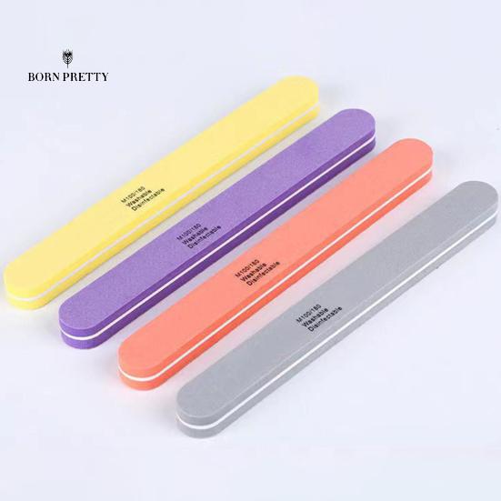 Excellent Nail Art Nails Ornaments File Bright Color Long Lasting Trim Nails