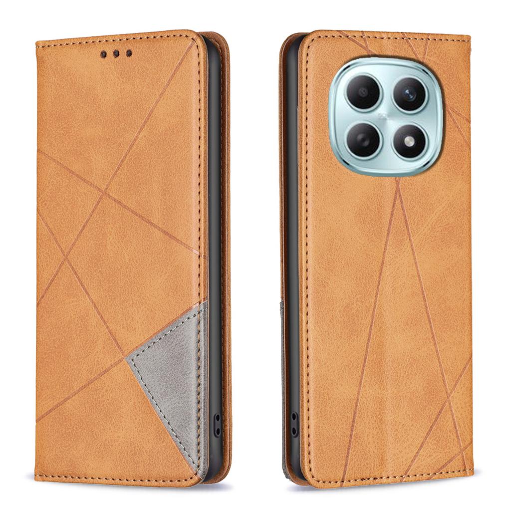 Pro Xiaomi Poco M8 5G/Redmi Note 15 5G (Globální)/15 4G (Globální) Pouzdro Kapsy na karty Geometrický potisk Kožený kryt na telefon