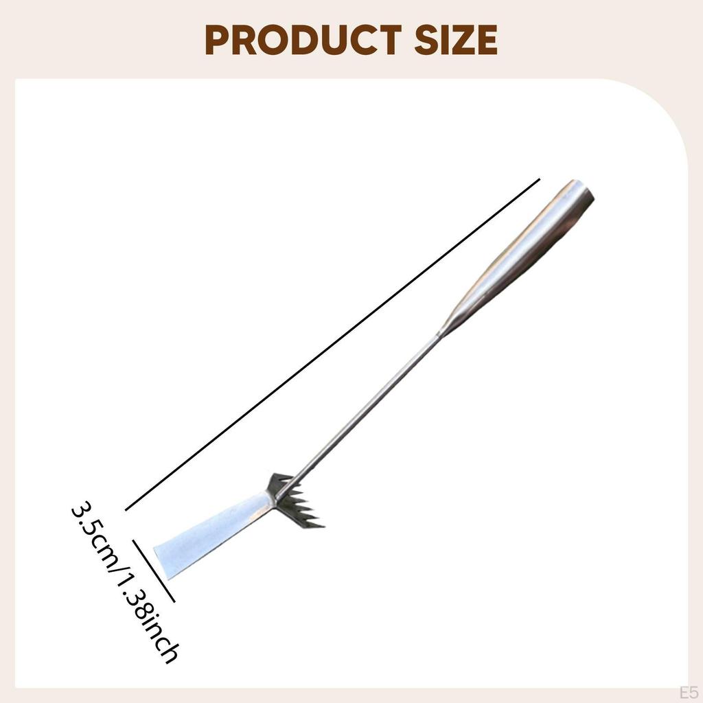 Weeds Pulling Tool Garden Hand Weeder with Ergonomic Handle Plant Remover Portable Weeding