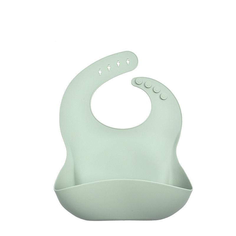 

1pc/2pcs/3pcs Silicone Bibs for Babies & Toddlers Soft Adjustable Bibs with Pocket Food Catcher for Baby Girl,Boy