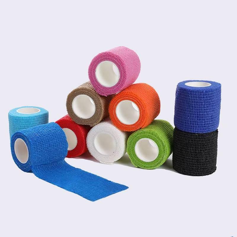 Elastic Nonwoven Bandage Tape Sports Injury Support High Stickiness Easy Tear
