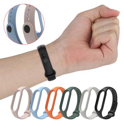 Kol Saati Kayışı Su Geçirmez Izle Aksesuarları Yumuşak TPU Tek parça akıllı saat Bandı Değiştirme için Xiaomi Mi Band 4/5/6/7