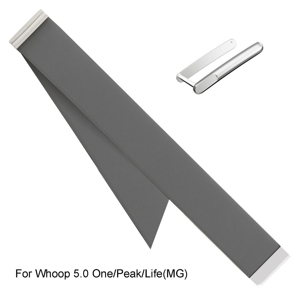 Nastavitelný nylonový sportovní pásek Vodotěsný elastický pásek na biceps pro Whoop 5.0 One/Peak/Life(MG) Zdatnost