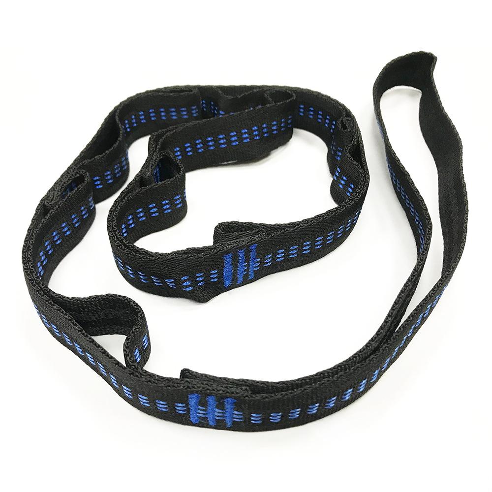 

Portable Anti-Gravity Yoga Stretch Strap for Indoor and Outdoor Use 120 cm синий