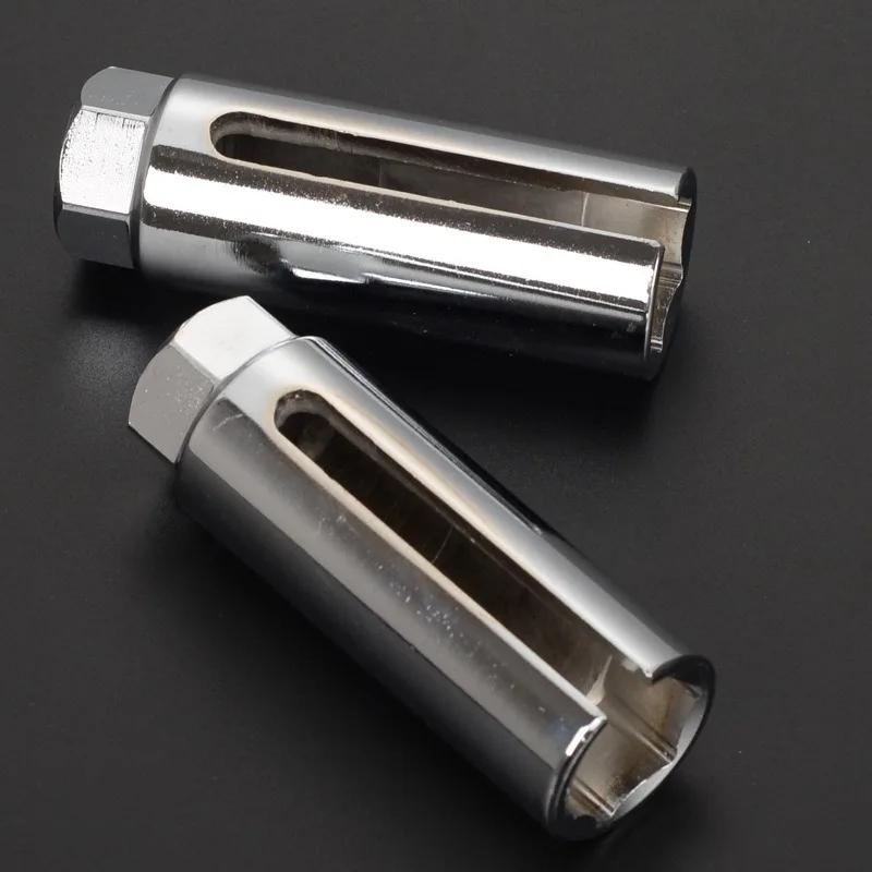 1/2 Stück Universal 22mm 1/2" Antrieb Auto Lambda Sauerstoffsensor Steckschlüssel Ausbau Einbau Werkzeug Professionelles Autozubehör