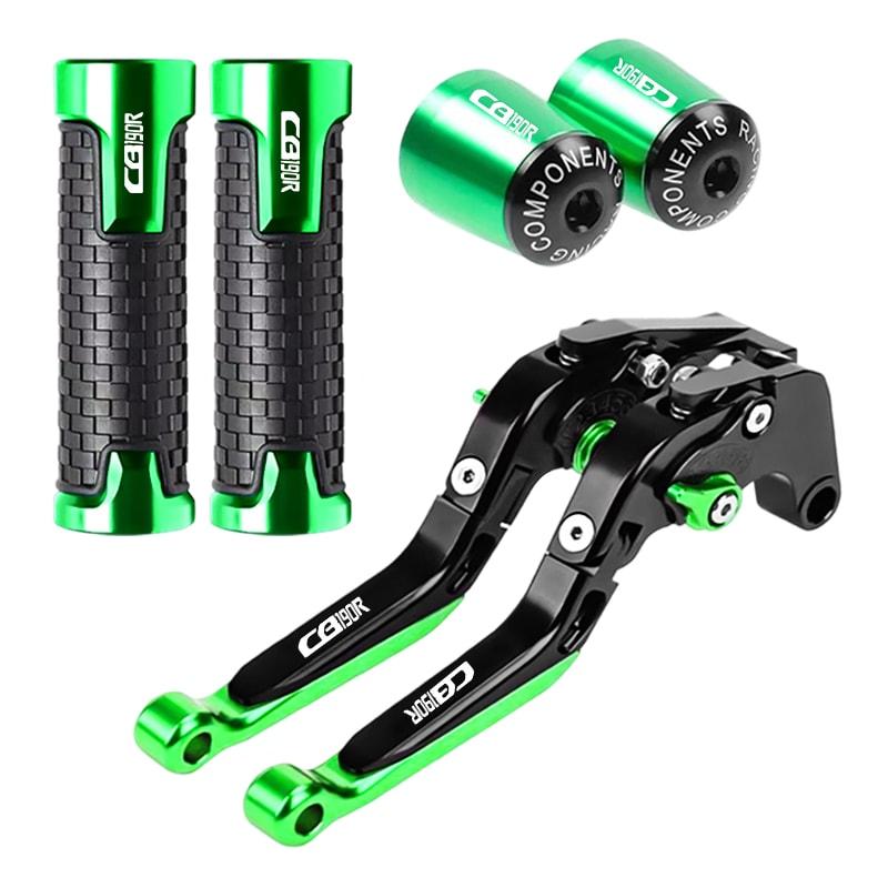 Motorcycle Brake Clutch Levers Handlebar Grips Ends CNC Aluminum For Honda CB 190R 2016 CB190R 2017