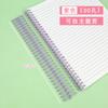 12mm Binding Coil Rings 2pc Spiral Wire Binding Refill for 30 Hole Notebooks and Planners Suitable for Custom Cutting and Replacement