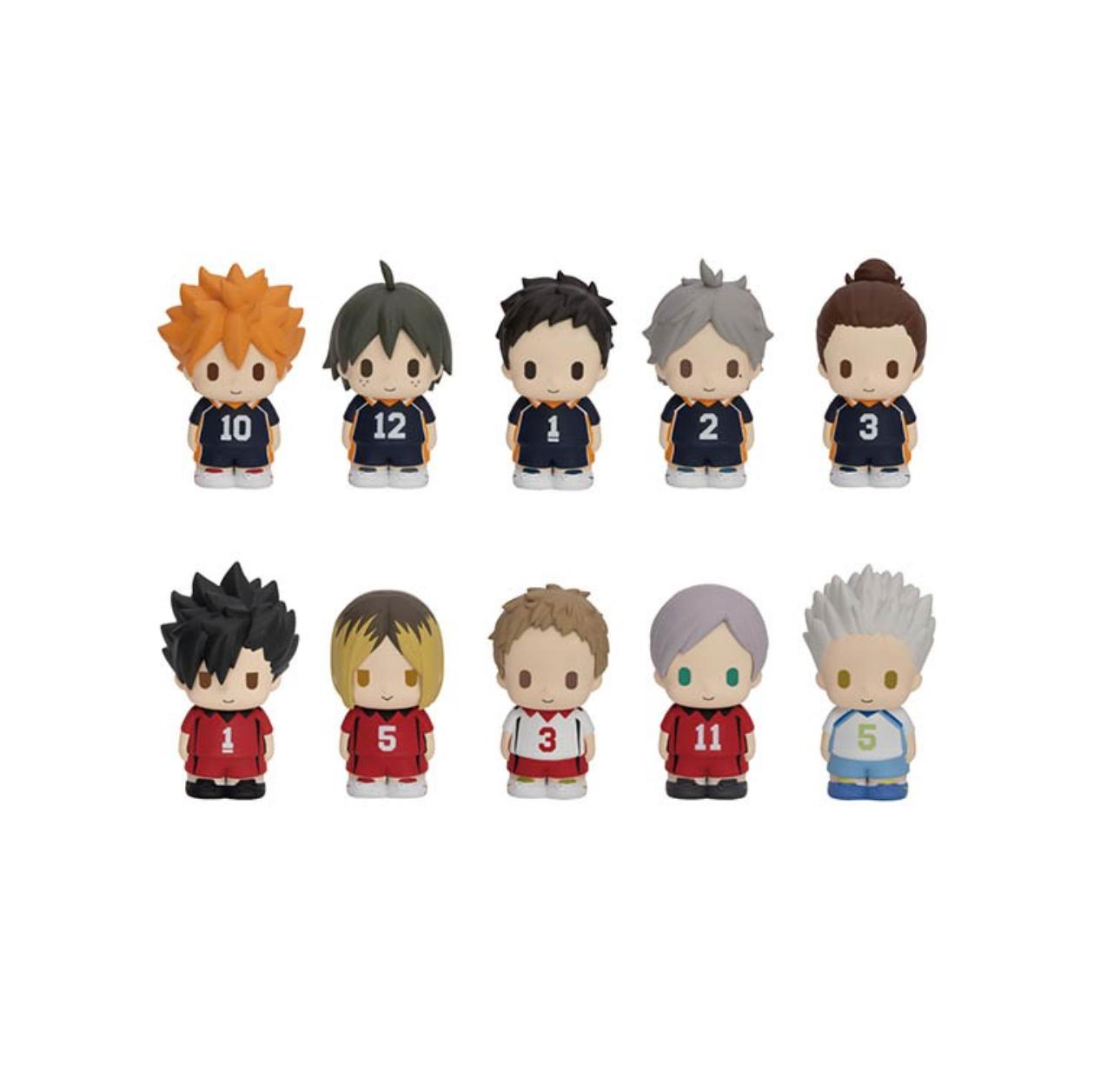 

Haikyu!! puppet mascot Type A 10 type Set Japan NEW