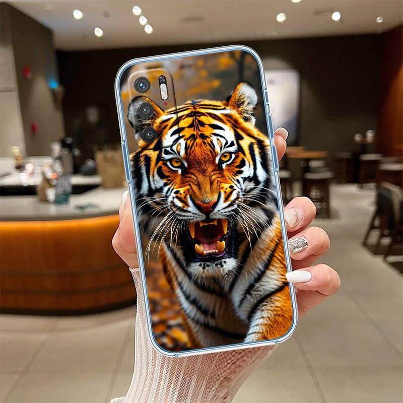 Animal Tiger Phone Case for Motorola Edge 20 30 S30 40 50 Fusion Lite Plus Pro Ultra Neo One Action Zoom Hyper Power Macro Vision