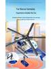 Children's Pull Back Police & Fire Rescue Helicopter Toy with Rotating Propeller - Simulation Model for Boys