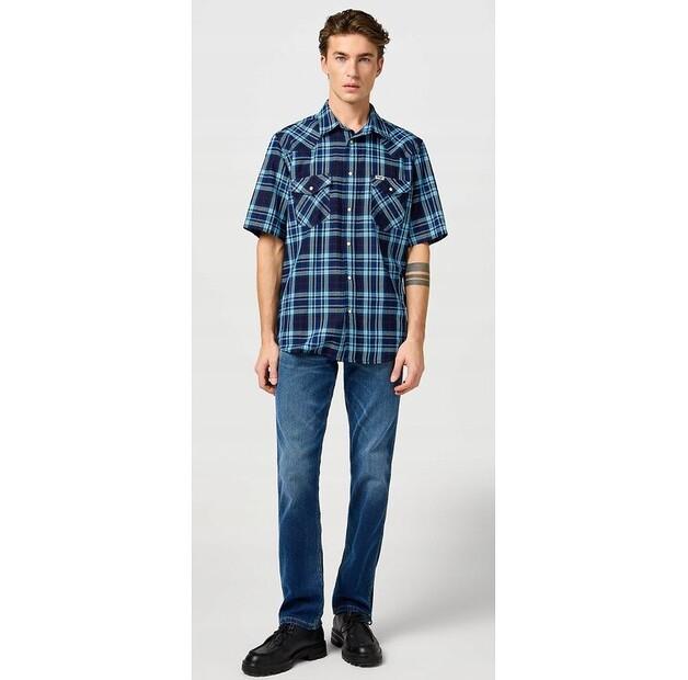 Рубашка Wrangler Western Shirt Short Sleeve
