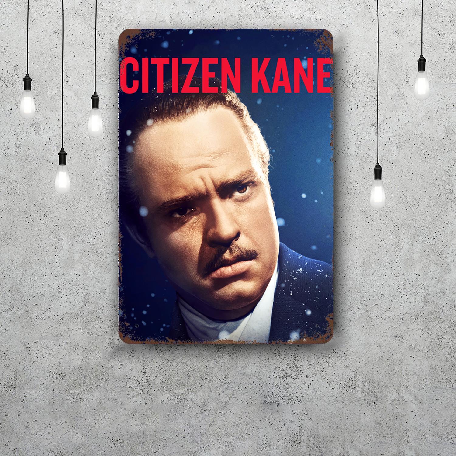 

kane Decor Poster Vintage Tin Sign Metal Sign Decorative Plaque for Pub Bar Man Cave Club Wall Decoration 20x30cm（7.8x11.8inch）