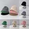 Hat Versatile Style Sweet Knitted Hollow Womens Ventilate Hatscaps Fishermans