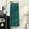 Retro Layered Tassel Skirt: Cross-Border Drape & Dynamic Style