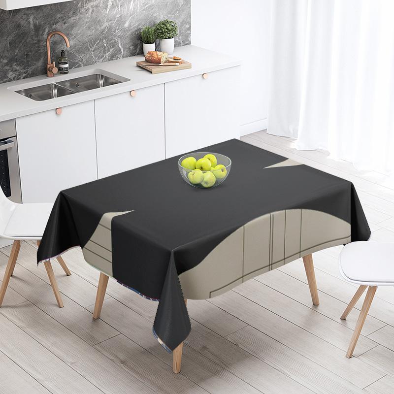 Abstract Geometrisch Tafelkleed 1 Stuk Duurzaam Feestdecoratie Restaurant Cafe Eettafel Tafelkleden 140X200cm 140x160cm