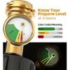 Propane Tank Gauge Level Indicator, Universal Propane Gauge For 5-40 Lb LP Tank, Color Coded Gas Pressure Meter For BBQ Grill, RV, Camper, Heater,