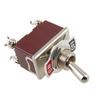 Toggle Switch Un/Off Dual Position 0.4 Inch (11.7 Mm) Mount Hole