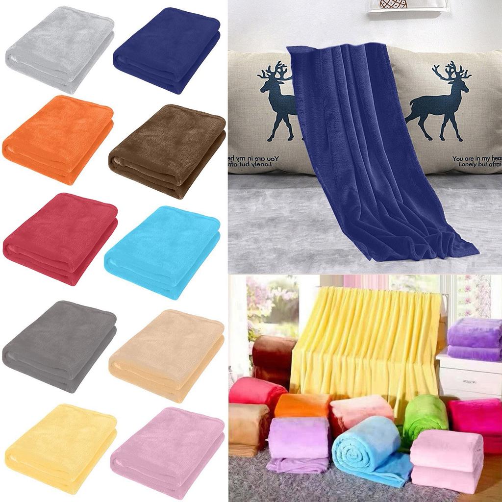 Fleece teppe ekstra mykt varm fuzzy seng plysj lett mikrofiber sofa sofa tepper