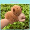 Anel Adorável de Capivara Poppa Pulseira de Rato d'Água Poppa Brinquedo de Pelúcia Animal de Pelúcia Design Personalizável