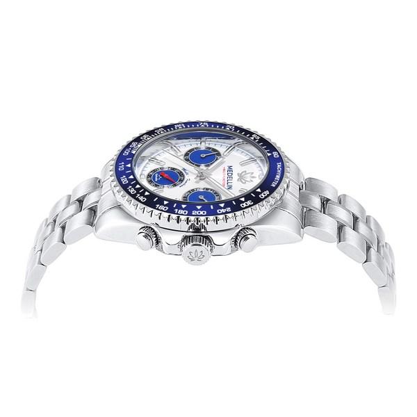 Medellin ML1040 Men's Multifunction Fashion Metal Wristwatch + Tools