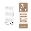 Jian Yuexi Slim Rolling Storage Cart