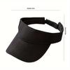 [Adjustable Breathable Sporty Sun Visor] Sporty Sun Visor Cap - Breathable, Adjustable Baseball Hat For Outdoor Activities