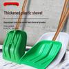 Heavy-Duty Winter Snow Shovel: Large Plastic Spade & Pusher Tool for Home Use