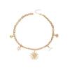 Vacation style necklace retro jewelry female starfish shell fishtail fashion alloy sun pendant