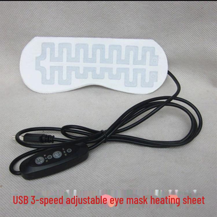 Kangre 5V Graphene Heating USB Steam Eye Mask med karbonfilm
