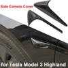 for Tesla New Model 3 Highland 2024 Accessories RearView Mirror Protector Cover Turn Signal Light M3H Side Camera Trim Sticker