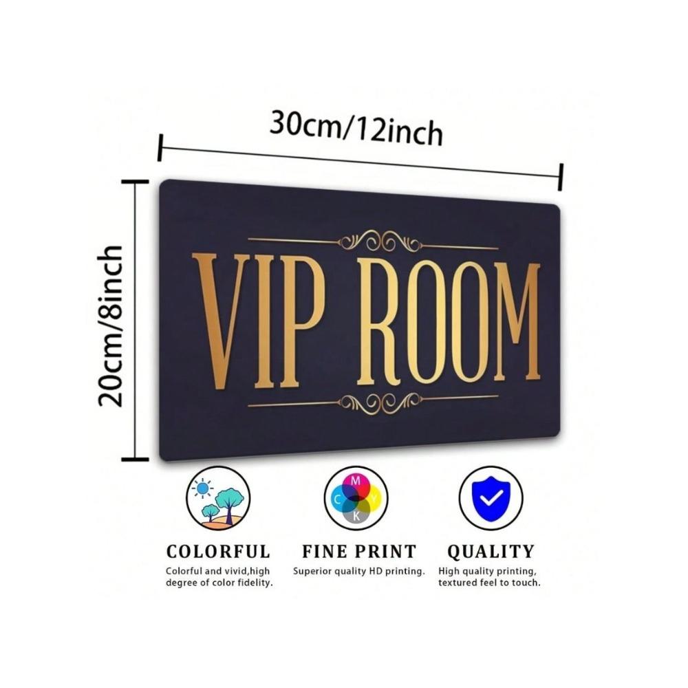 Vintage Metal Sign VIP Room Bar Wall Decor Tin Poster
