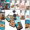 Anime Capybara Wallpaper Silicone Cover for Xiaomi Redmi Note 12 11 10 Pro 10A 10C 12C 13C Note12 12Pro Coque Phone Case