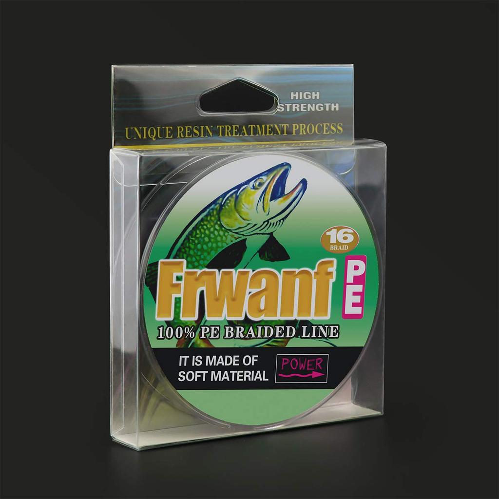 Frwanf Fishing Super Strong Solid Pink Line, X16, 300m,
