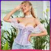 Women Luxury Waist Trainer Corset Body Shaper Tummy Control Shaping Top