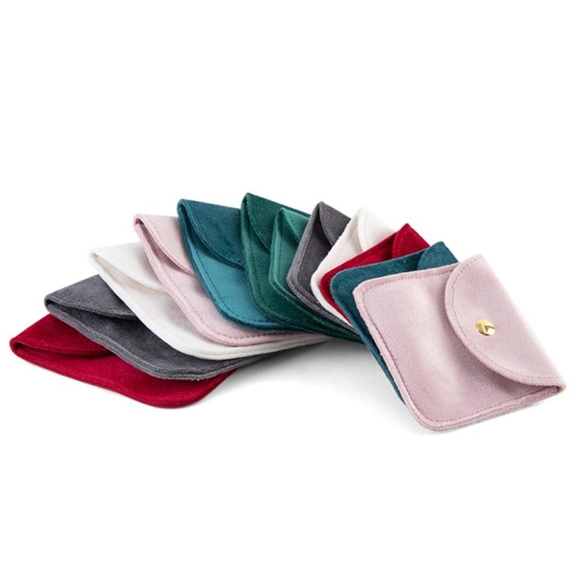 Elegant Flannel Bag for Jewelry Storage Perfect Gift Packaging Bags for Rings Bangles Bracelets Necklaces and Earrings